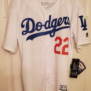 New Large Dodgers Kershaw Jersey